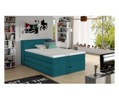 JUSTyou Aqua Cama Box Spring Turquesa 120x200