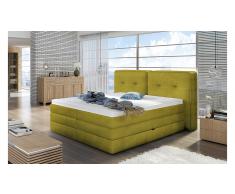 JUSTyou Falun Cama Box Spring Amarillo 160x200