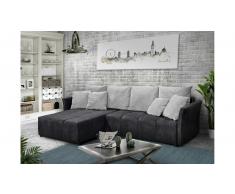 JUSTyou Phoenix Sofá esquinero Antracita