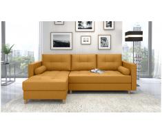 JUSTyou Nana Sofa Amarillo Tejido estructurado