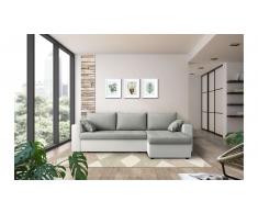 JUSTyou Anelis Sofa esquinero Blanco Gris