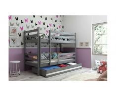 JUSTyou Kera Litera Grafito Blanco