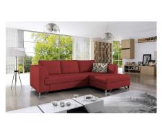 JUSTyou MOHITO MINI COMFORT Sofá esquinero Rojo