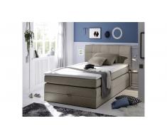 JUSTyou Albany I Cama Box Spring 120x200 cm Crema