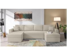 JUSTyou Savio Sofa modulare Beige Tejido estructurado