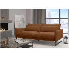 JUSTyou Ezio Sofá individuale Nubuck Rojo