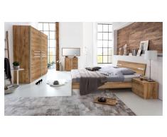 JUSTyou Louise Conjunto de dormitorio Roble