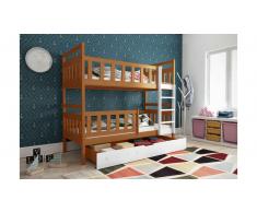 JUSTyou Tobi Litera Aliso Blanco 80x160 cm