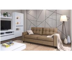 JUSTyou Gerd Sofá Marrón Tejido estructurado