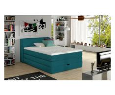 JUSTyou Aqua Cama Box Spring Turquesa 140x200