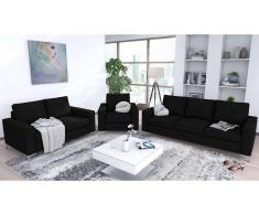 JUSTyou Helmer Conjunto de sofás Negro