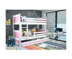 JUSTyou Lora Litera Blanco Rosa