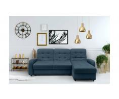 JUSTyou Adrien Sofá esquinero sin Azul