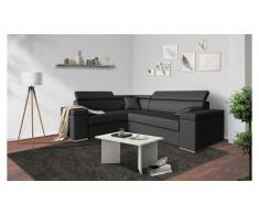 JUSTyou Tarin Sofa esquinero Negro II