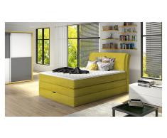 JUSTyou Amalfi Cama Box Spring Amarillo 100x200