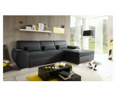 JUSTyou Alaska Sofá esquinero Gris Antracita