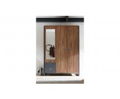 JUSTyou Belfast Armario puerta abatible Roble
