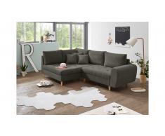 JUSTyou North Carolina Sofá esquinero Marrón