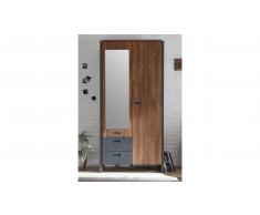 JUSTyou Belfast Armario puerta abatible Roble