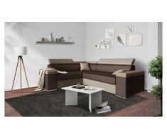 JUSTyou Tarin Sofa esquinero Marron Marron