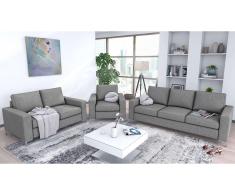 JUSTyou Helmer Conjunto de sofás Gris