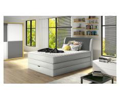 JUSTyou Amalfi Cama Box Spring Blanco 140x200