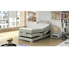 JUSTyou Wave Cama Box Spring Gris 100x200