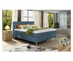JUSTyou Scandia Cama Box Spring Azul 180x200
