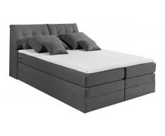 JUSTyou Bismarck I Cama Box Spring 180x200 cm Gris