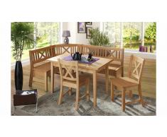 JUSTyou Walchensee Mesa de comedor 75x120 cm Haya