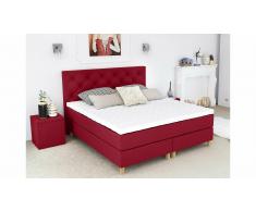 ELESS Amore Cama Box Spring Burdeos 180x200