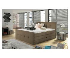 JUSTyou Medino Cama Box Spring Capuchino 140x200