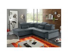 JUSTyou Carson City Sofa esquinero Antracita