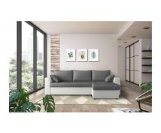 JUSTyou Anelis Sofa esquinero Blanco Gris