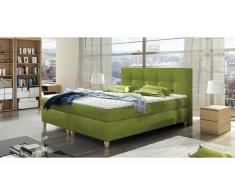 JUSTyou Malta Cama Box Spring Verde 160x200