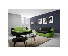 JUSTyou Asti XL Sofá esquina Cuero sintético MC Beige