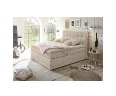JUSTyou Georgia Cama Box Spring Beige