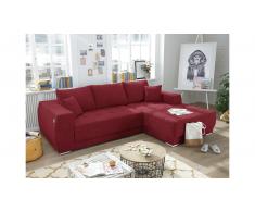 JUSTyou Ohio Sofá esquinero Rojo