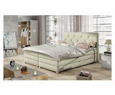 JUSTyou Svaro Cama Box Spring Crema 140x200