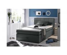 JUSTyou Albany I Cama Box Spring 140x200 cm Antracita
