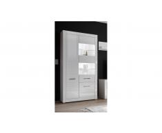 JUSTyou Alberta Vitrina Blanco mate | Blanco brillante