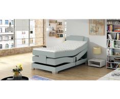 JUSTyou Wave Cama Box Spring Gris 100x200
