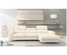 JUSTyou Adelia Sofa esquinero Beige Cuero sintetico