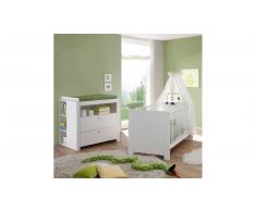 JUSTyou Olinda Conjunto de muebles para ninos Blanco