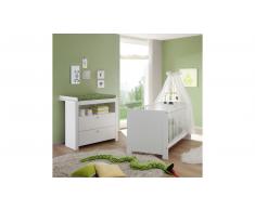 JUSTyou Olinda Conjunto de muebles para ninos Blanco