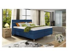 JUSTyou Scandia Cama Box Spring Azul 140x200