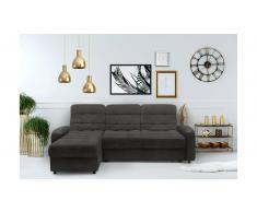 JUSTyou Adrien Sofá esquinero sin Antracita