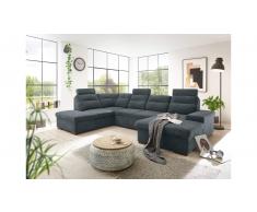 JUSTyou Santa Clarita Sofa modulare Antracita