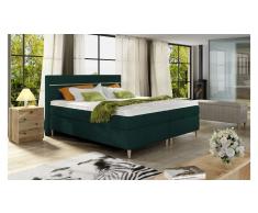 JUSTyou Scandia Cama Box Spring Verde 180x200