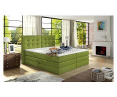 JUSTyou Fendy Cama Box Spring Verde 140x200